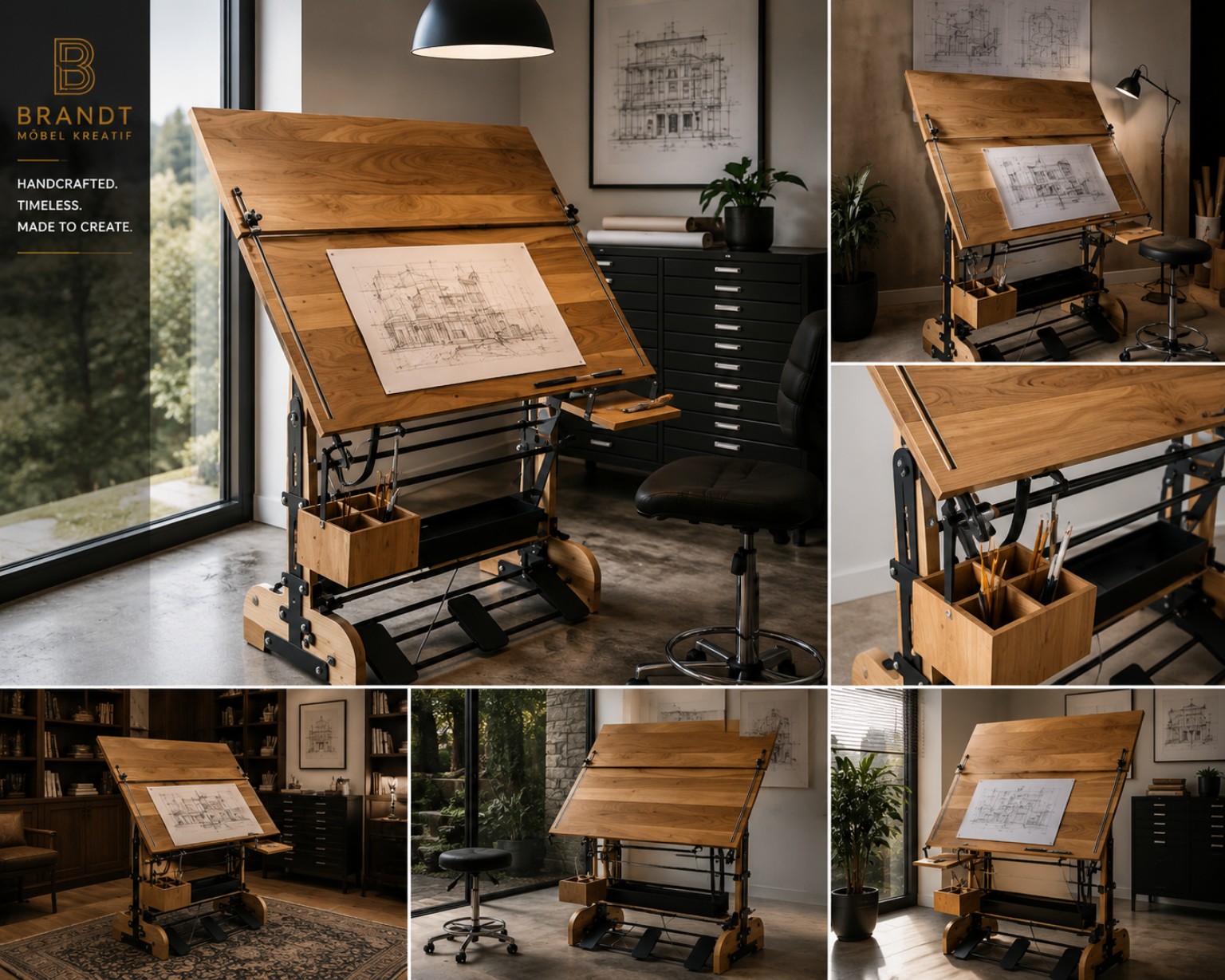 Mekkano Architect Drawing Table