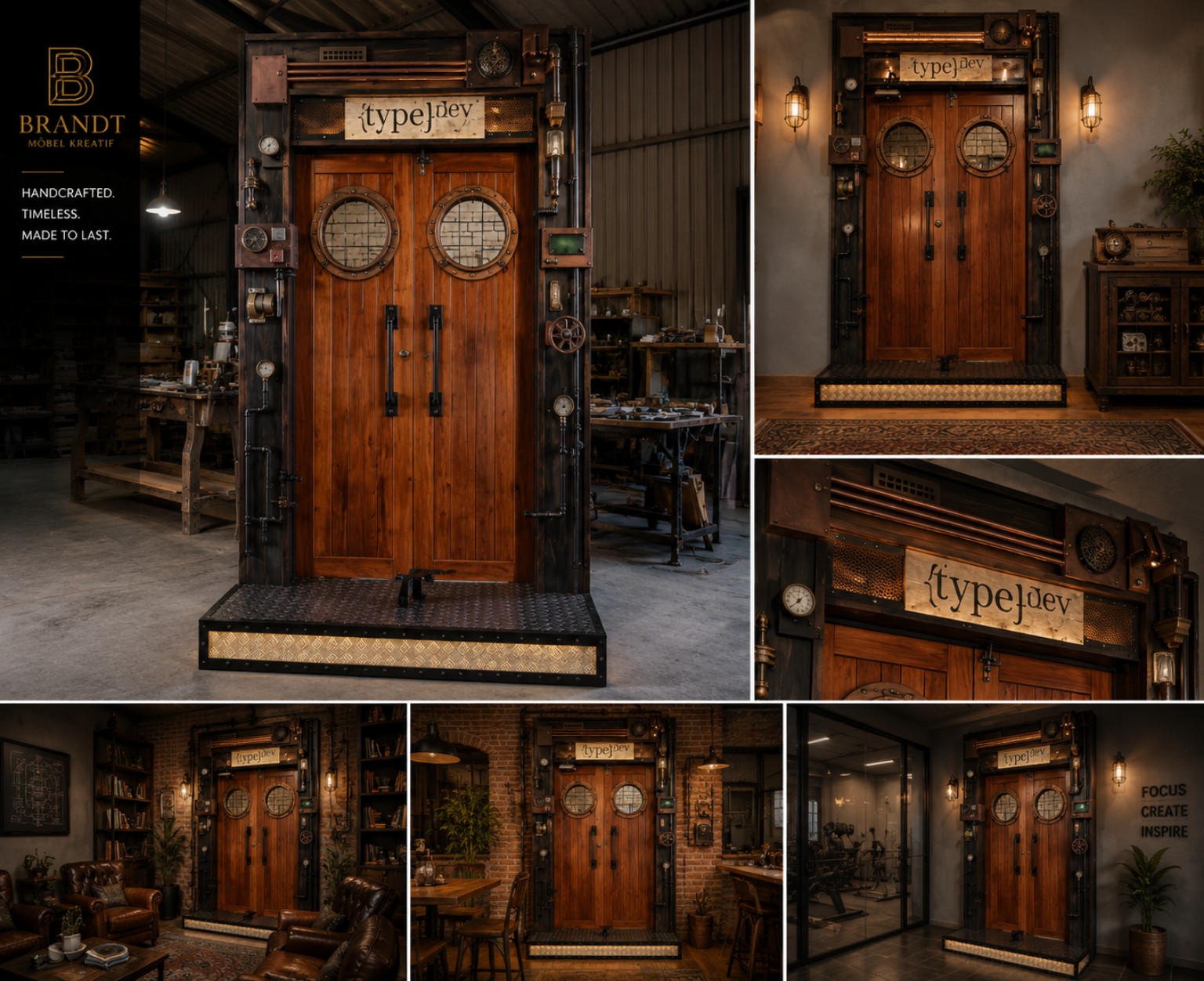 Steampunk doors
